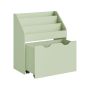 Children's shelf 29.5x62.5x70cm., green