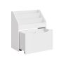 Toy shelf 29.5x62.5x70cm., white