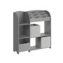 Children's shelf 30x93x100cm., gray
