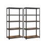 Storage shelf set, 2 pcs. 180 x 90 x 40 cm