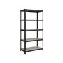 Storage shelf 200 x 100 x 50 cm, gray-black