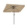 Outdoor umbrella 300x200cm., beige/black