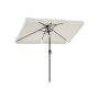 Outdoor umbrella 300x200cm., beige/black