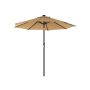 Umbrella Ø 300 cm with LED solar lighting