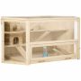 Rodent cage PawHut 115x60x55cm., light brown