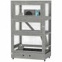 Rodent cage PawHut 65x45x109cm., gray
