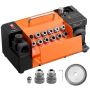 Drill sharpener VEVOR MR-13A, 3–15 mm, 13 bushings, 290 × 160 × 140 mm