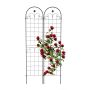 Grotelės vijokliniams augalams Relaxdays, 2 vnt, 50 × 220 × 1,5 cm