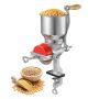 Grain mill VEVOR BST-500G1Z, manual with high hopper, 35 × 20 × 18.5 cm