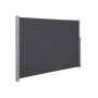 Side awning 180 x 400 cm, grey