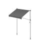 Awning 120x200x300cm., dark gray