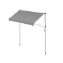 Awning 120x300x300cm., gray
