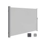 Side awning 160x337cm., gray