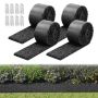Резиновые мульчирующие маты VEVOR HJ6004-2, 4 шт, Чёрный, 305 × 11,5 × 1,3 см