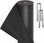 Weed barrier film (1 m x 50 m), black