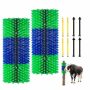 Animal scratching brushes VEVOR FL-CBB010, 2 pcs, 43.5 × 19 × 10 cm