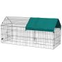 Animal enclosure PawHut 220x85x103cm., black