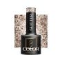 Hybrid nail polish OCHO NAILS G04, with glitter
