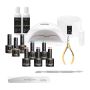 Hybrid nail starter kit OCHO NAILS, 5 polishes
