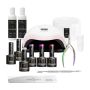OCHO NAILS Hybrid Nail Starter Kit, 4 polishes