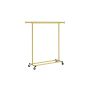 Clothes rack 45.4x132x160cm., gold color