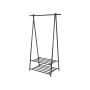 Metal clothes rack, black