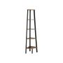 Industrial design corner shelf 5 shelves