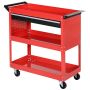 Tool trolley Homcom 82x35x76cm., red/black
