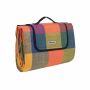 Beach picnic blanket / plaid with insulation XL size 195 x 150 cm