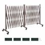 Expandable safety barrier VEVOR XSJ-S-0009, 710–8180 × 470 × 1190 mm