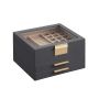 Jewelry box with 3 levels JBC239G02