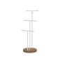 3-in-1 jewelry holder, white