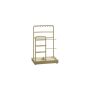 Jewelry stand 11.5x19.6x30.8cm., green/cream color