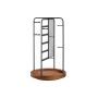 Jewelry holder 20x20x33.4cm., black/brown