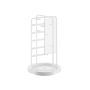 Jewelry holder 20x20x33.4cm., white