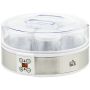 Yogurt maker, 7 containers, 24 × 24 × 13 cm