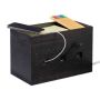 Kabelių dėklas Relaxdays 10024672.0, 25,5 × 16,5 × 14 cm