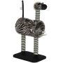 PawHut cat crate 48.5x35x93cm., black/white