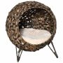 Cat house PawHut 52x52x58cm., brown/beige