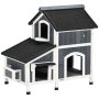 Cat house PawHut 96x65x85.5cm., various colors