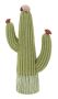 Kaktuso skulptūra Cactus Stons, 13 × 25 × 7 cm