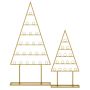 Kalėdinės dekoracijos Promotion CM25146GD, 2 vnt., 36 spaustukai