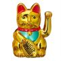 Katės figūrėlė Relaxdays Maneki Neko, 16 × 10 × 8 cm