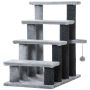Cat stairs PawHut 60x40x64cm., gray/dark gray