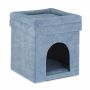 Katės ola ir pufas Relaxdays, 2 viename, 38 × 42 × 38 cm