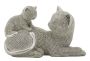 Katės su kačiuku statulėlė Cat Sparky, 19 × 13 × 9 cm