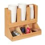 Kavos organizatorius Relaxdays, 6 skyriai, 34,5 × 29,5 × 17 cm