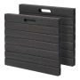 Kelių atramos Relaxdays 10053848_46, 2 vnt, 3 × 35 × 30 cm