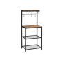 Industrial design stand with shelves KKS018B01