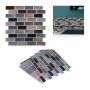 Klijuojamos apdailos plokštės Relaxdays 10037487_469, 10 vnt., dizainas A, 31 × 31 × 0,1 cm